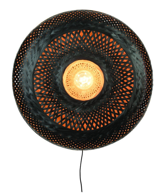Det handlar om RoMi | Vägglampa Palawan 60x15cm natt/svart, L