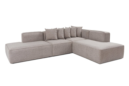 More B (M4-M2-M1-M3) - Cream - Corner Sofa