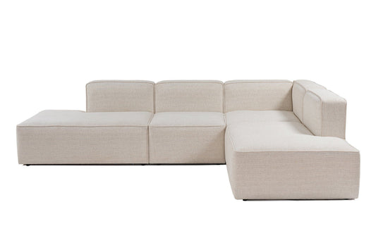More B (M4-M2-M1-M3) - White - Corner Sofa