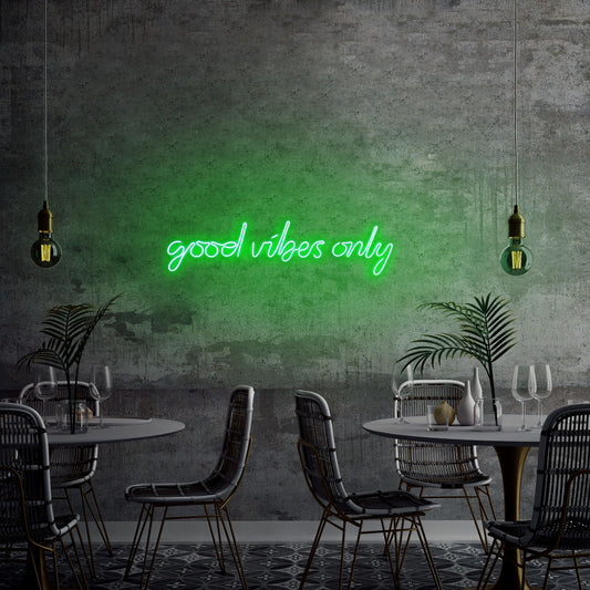 TAKK Good Vibes Only - Green - NordlyHome.dk