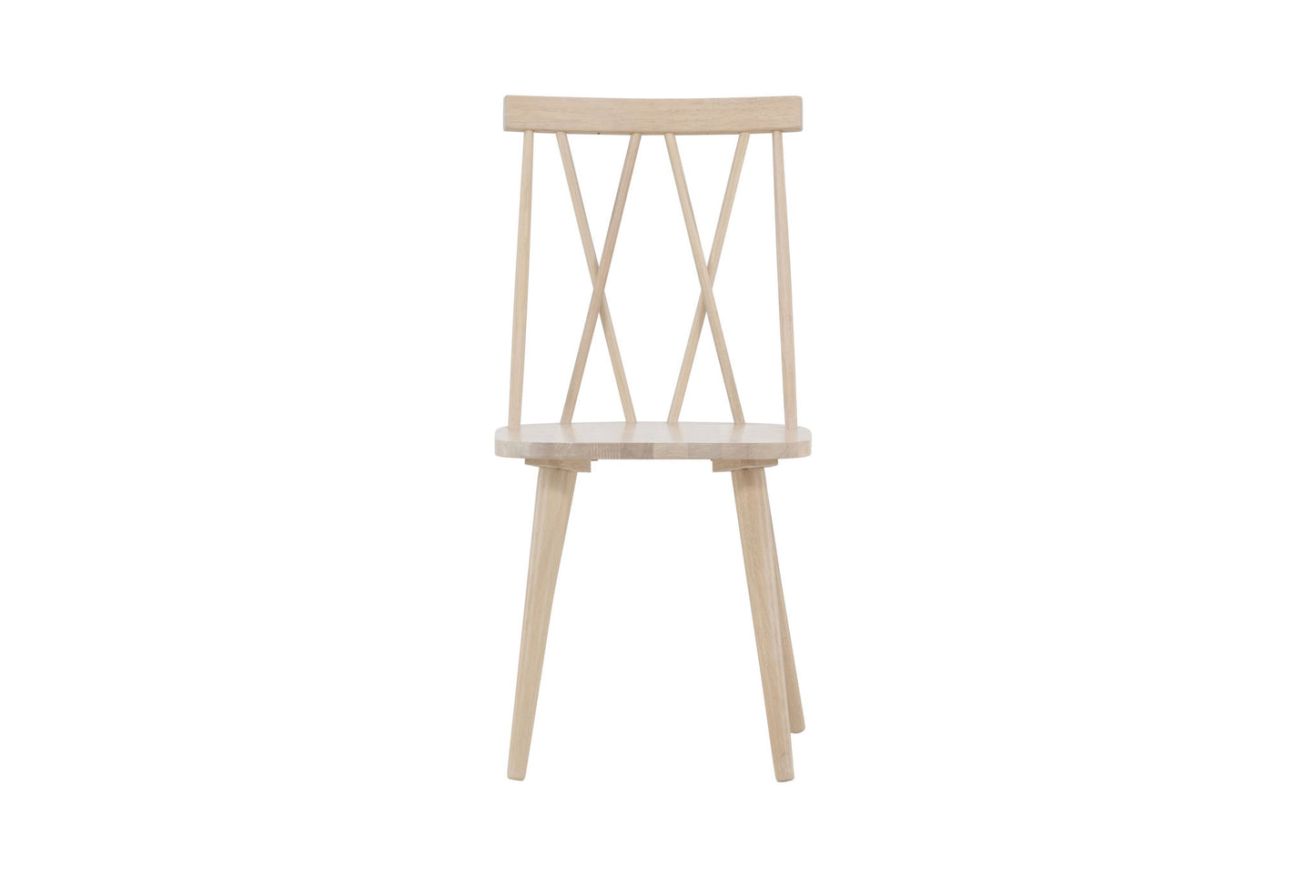 Mariette Spisebordsstol - Hvidwash / Hvidwash Solid Gummitræ