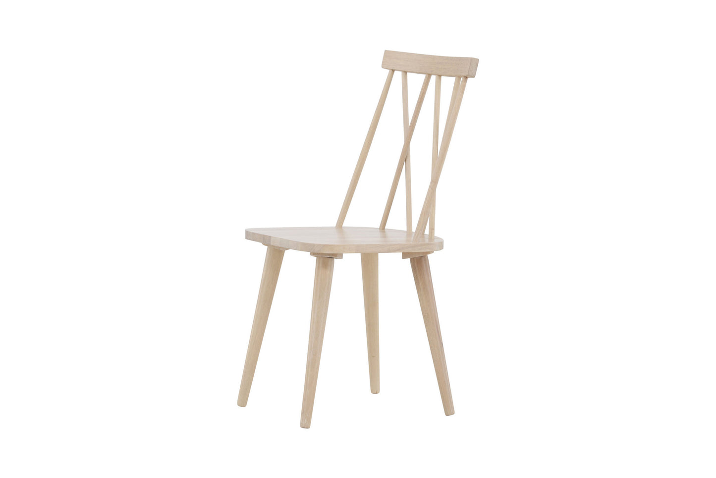 Mariette Spisebordsstol - Hvidwash / Hvidwash Solid Gummitræ