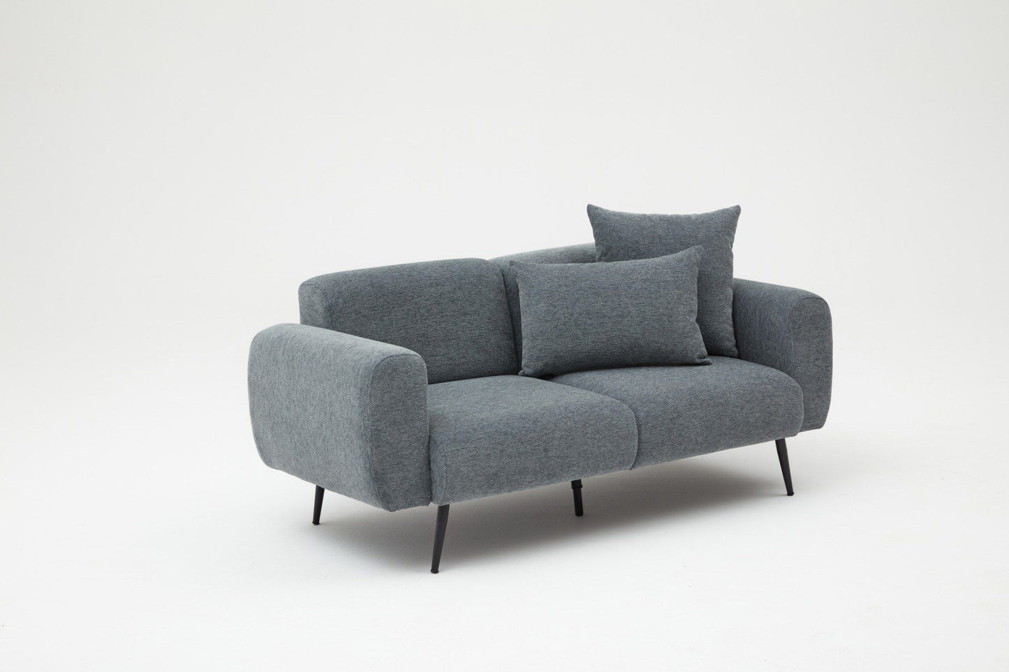 Side - antracit 2-sæders sofa Antracit