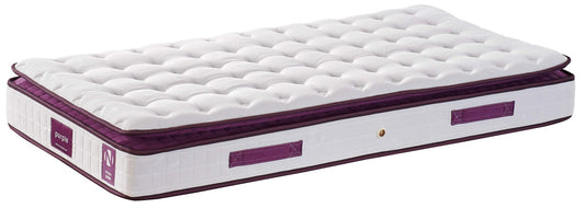 TAKK Purple 90x190 cm Single Size Padded Soft Mattress - NordlyHome.dk