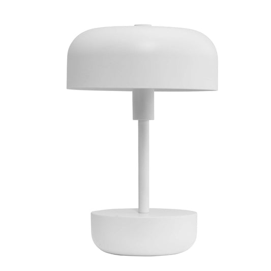 Haipot hvid LED genopladelig bordlampe