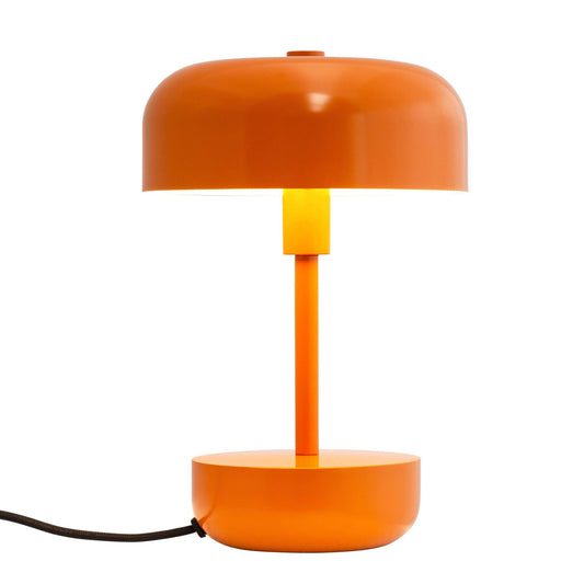 Haipot orange bordlampe