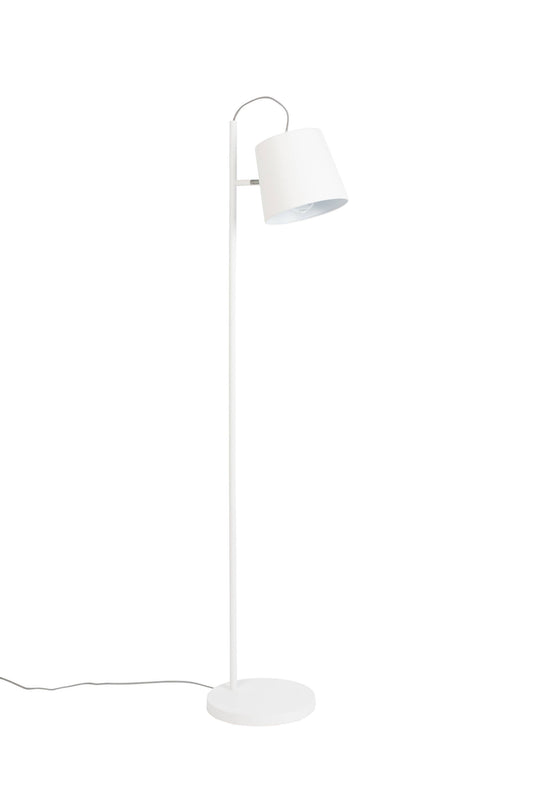 Zuiver | FLOOR LAMP BUCKLE HEAD WHITE Default Title