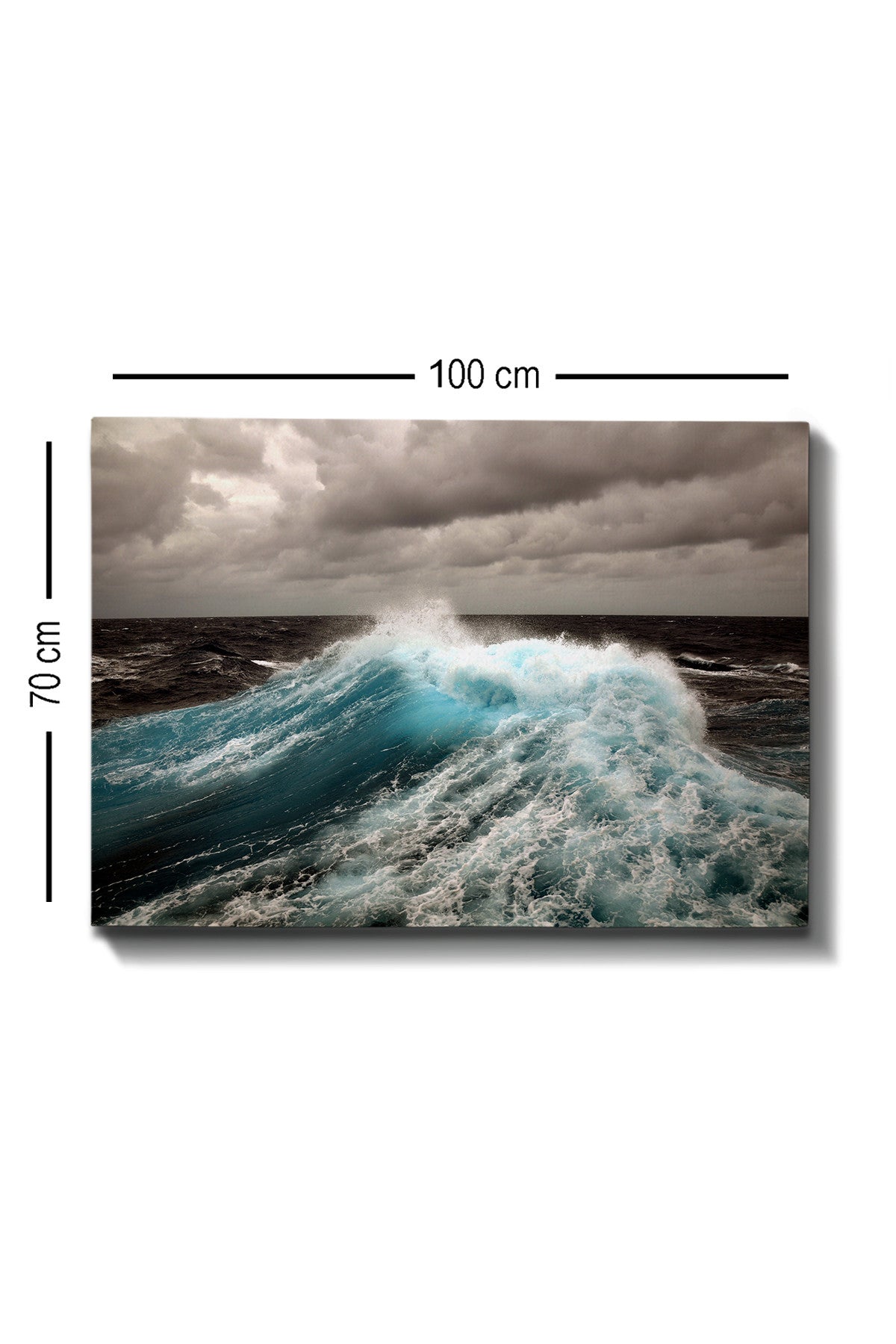 TAKK Kanvas Tablo (70 x 100) - 123 - NordlyHome.dk