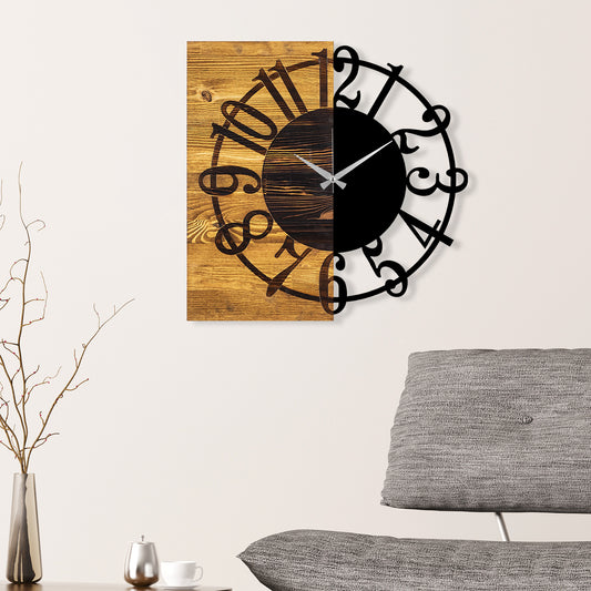 TAKK Wooden Clock 1 - NordlyHome.dk