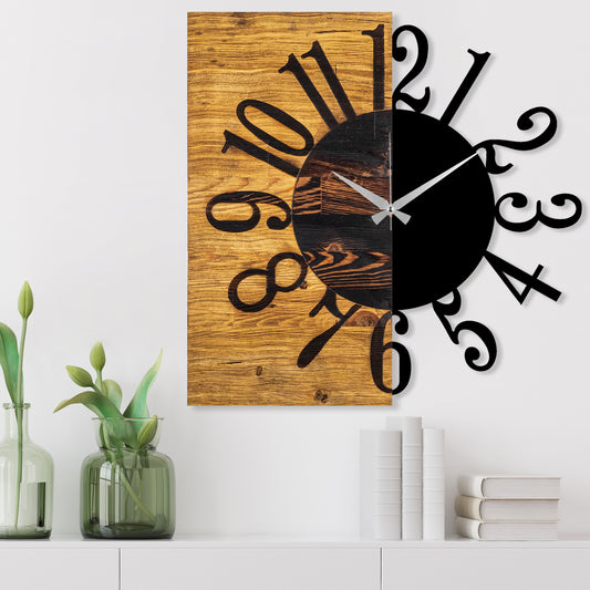 TAKK Wooden Clock 7 - NordlyHome.dk