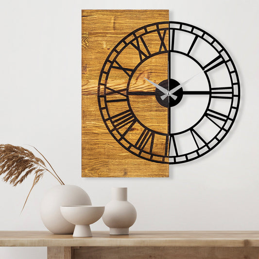 TAKK Wooden Clock 10 - NordlyHome.dk