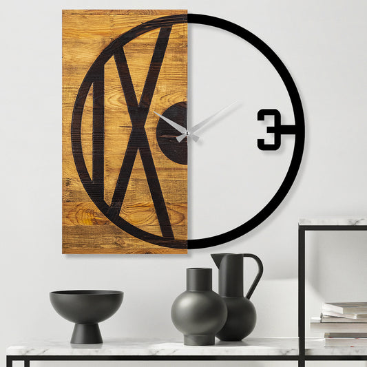 TAKK Wooden Clock 24 - NordlyHome.dk