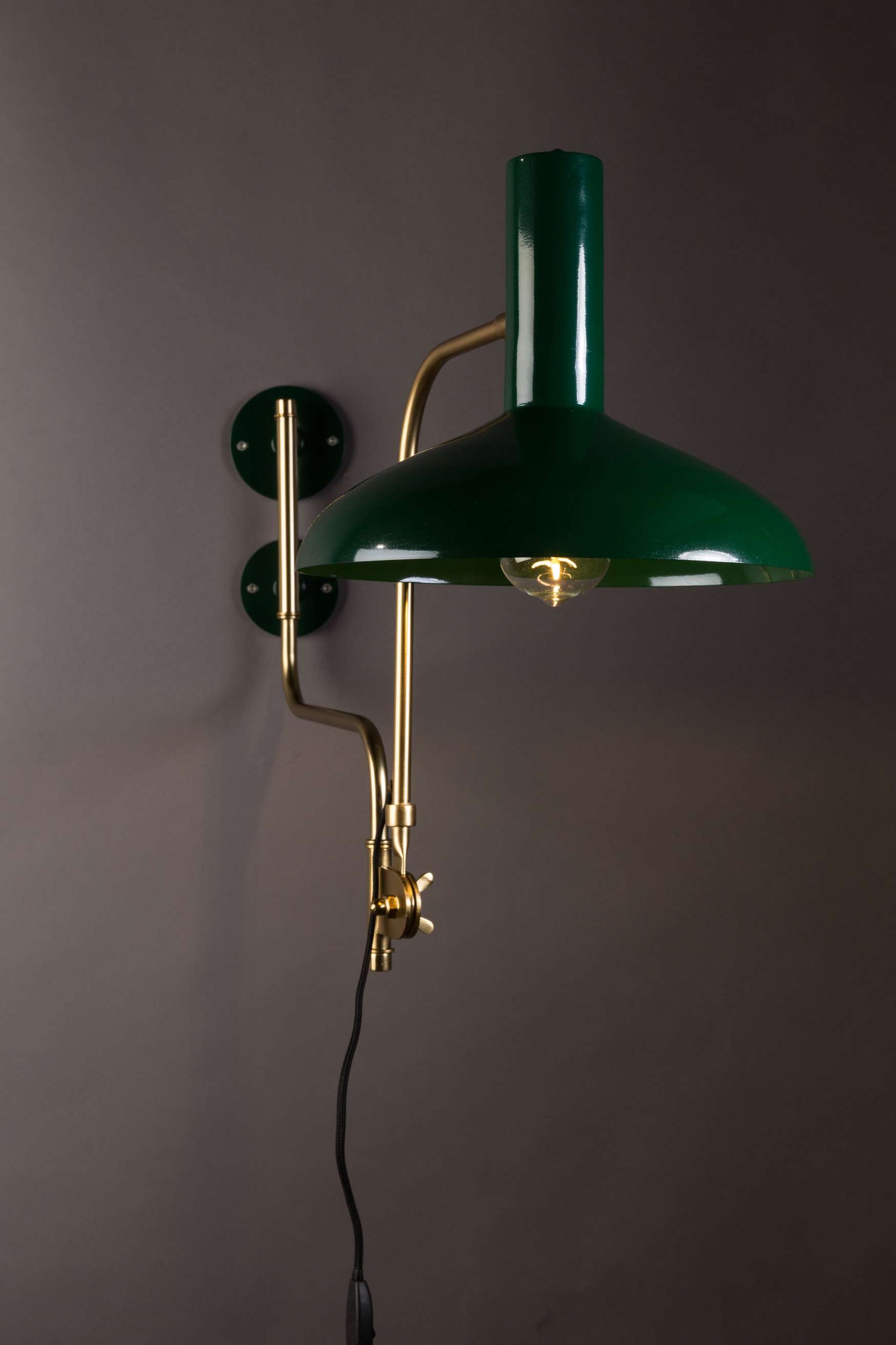 Dutchbone | WALL LAMP DEVI GREEN Default Title