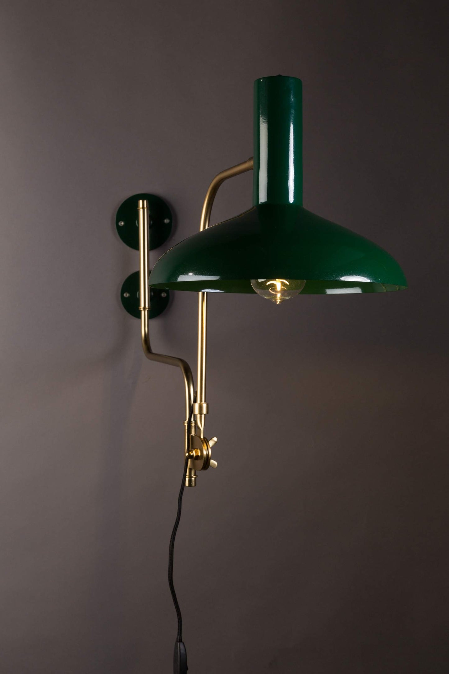 Dutchbone | WALL LAMP DEVI GREEN Default Title