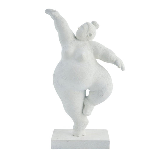 Serafina kvinde figur H28,8 cm. hvid