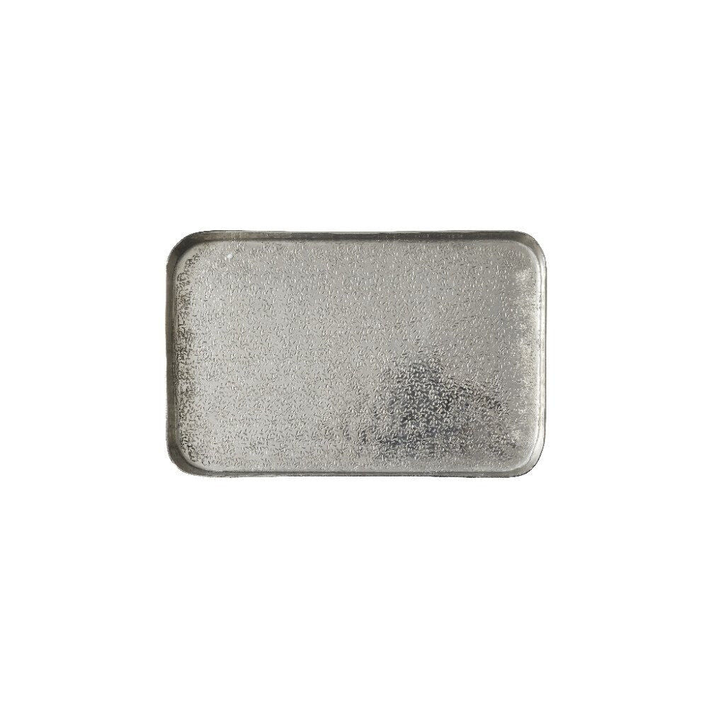 Lavia fad 30,5x19 cm. sølv