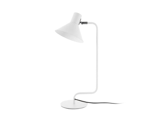 Table lamp Office Curved metal white