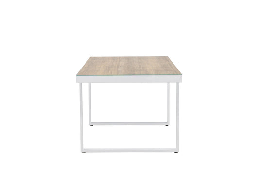 Merlo spisebord - Hvid/hvidvask