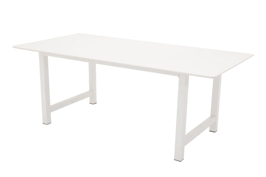 Grev spisebord - hvid - 220*100*H75