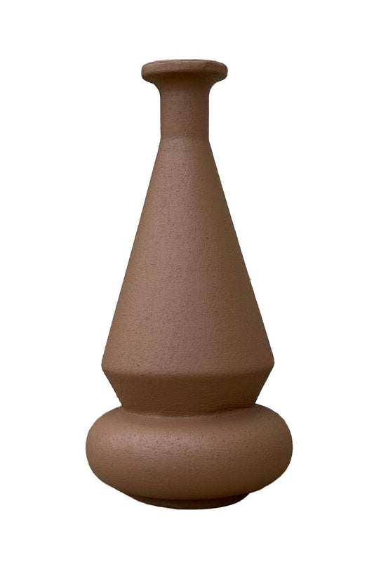 Brun vase 018