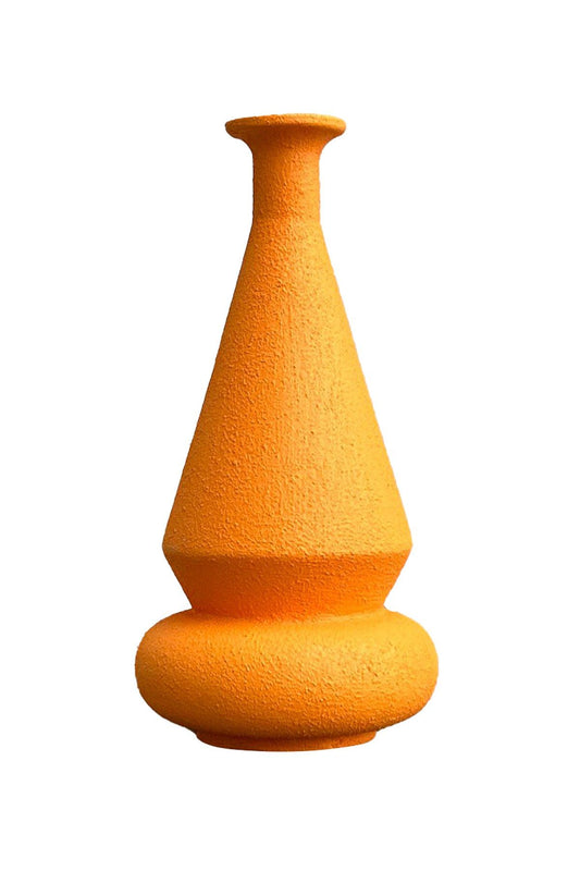 Orange vase 019