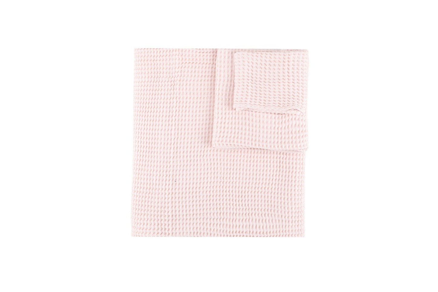 Håndklædesæt - Modal Waffle - Pink