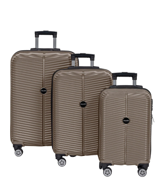 Pisa kuffertsæt- 3stk - Guld