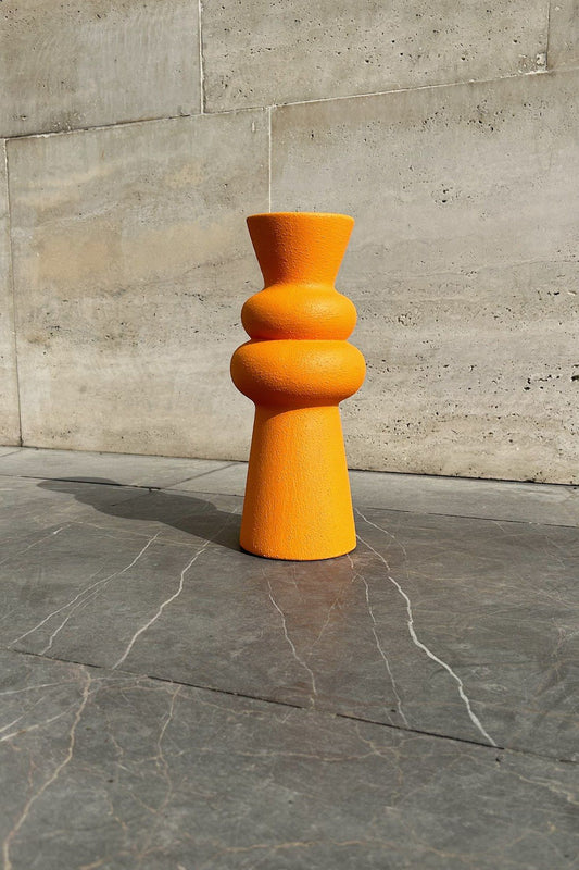 Orange vase 029