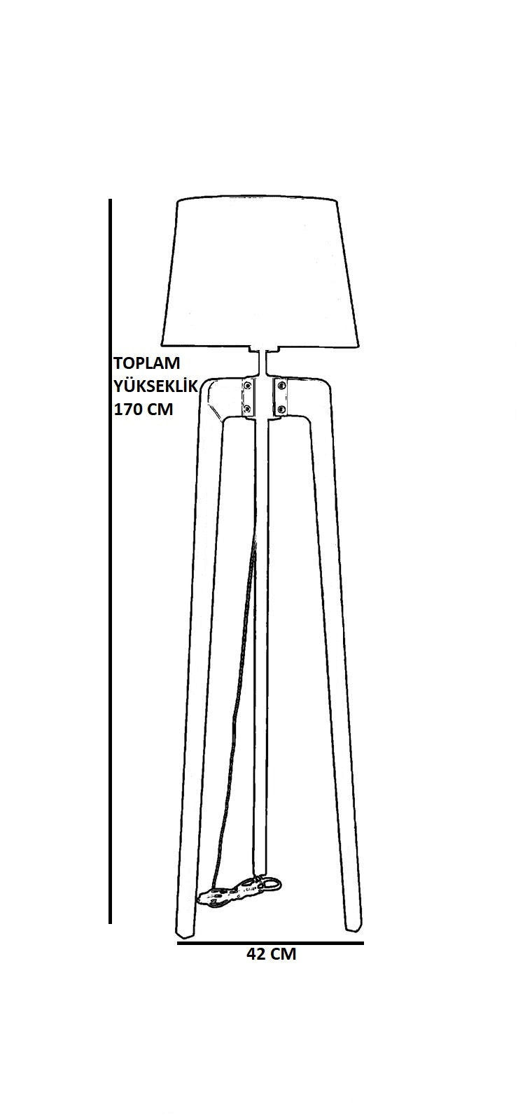 8581-3 - Gulvlampe