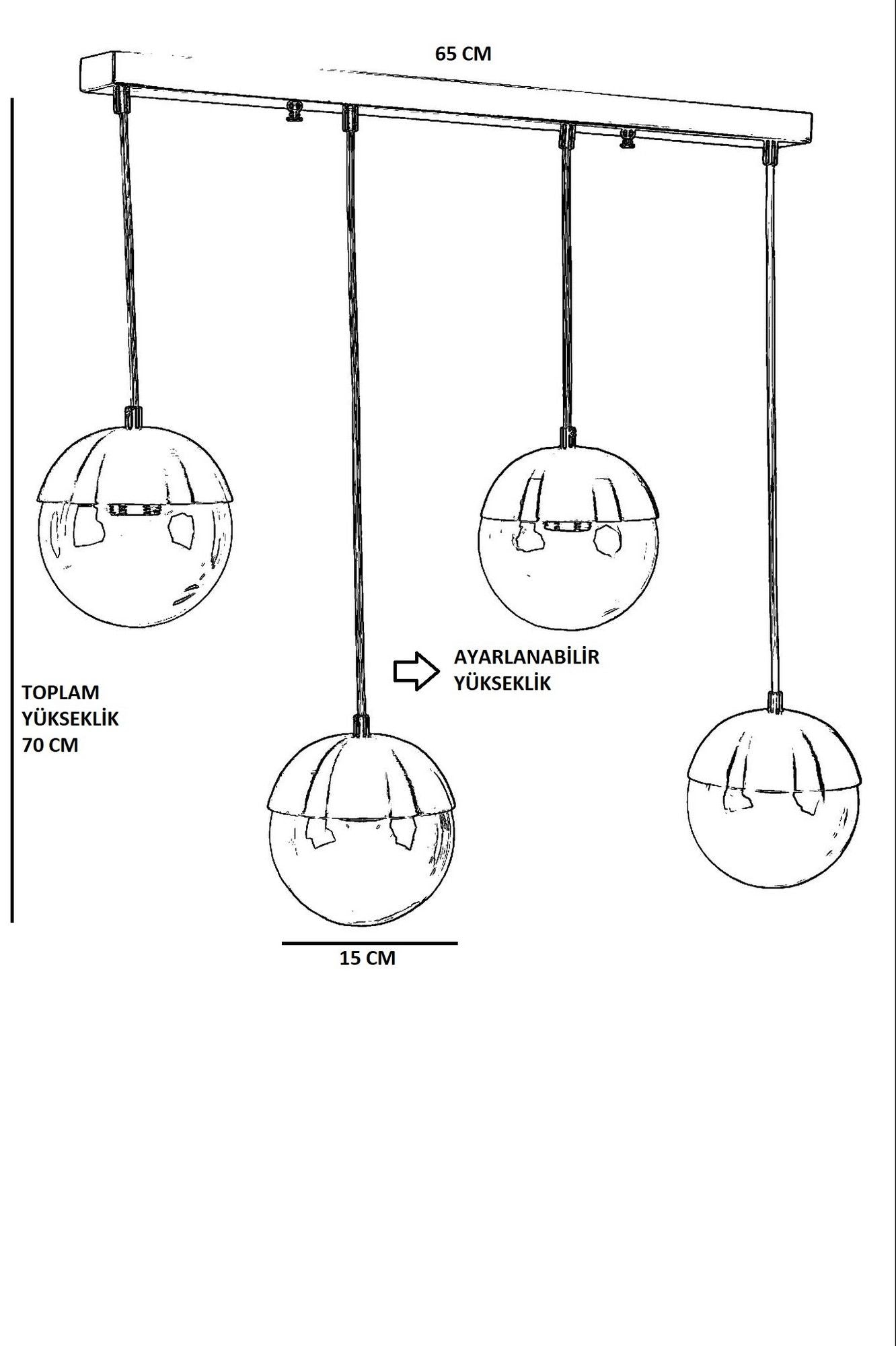 Küre 8711-6 - Loftlampe