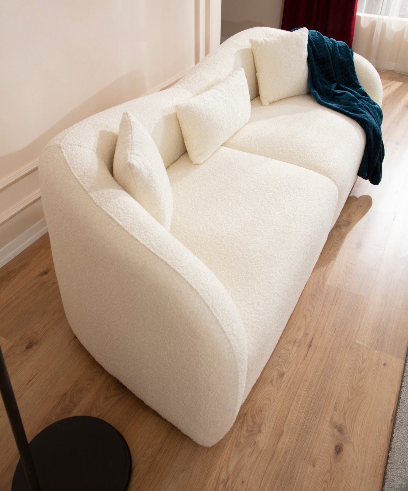 Napoli - 3-sæders sofa, Cream Bouclette