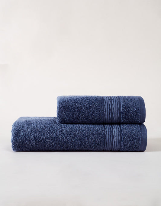 Håndklædesæt - Twist, Marineblå