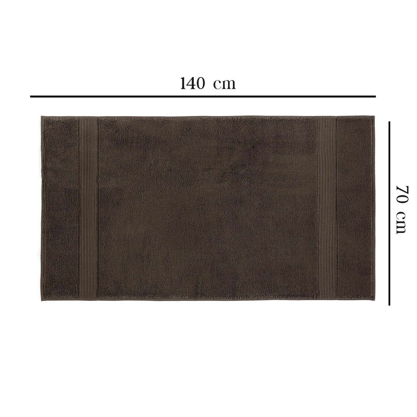 Håndklæde - Chicago Bath (70 x 140) - Brun