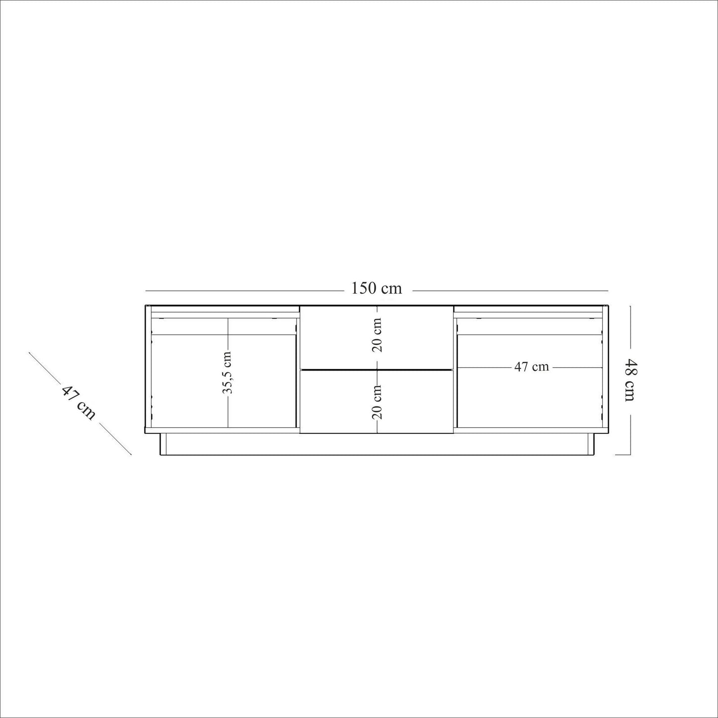 Lody TV - TV Stand