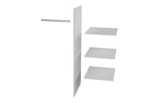 TRÄ | Anslut/lås - Interiörpaket för 2-dörrars skåp [fsc]