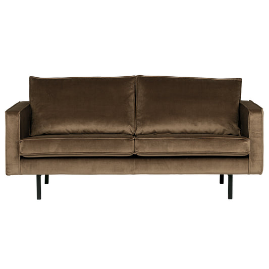 BEPUREHOME | Rodeo 2,5 Zits Velour Taupe