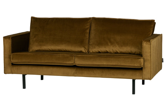 BEPUREHOME | Rodeo 2,5 sits velour honungsgul