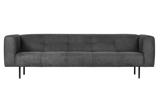 den vtwon | Skin - 4-personers soffa, 250 Cm Skin Dark Grey