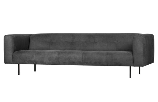den vtwon | Skin - 4-personers soffa, 250 Cm Skin Dark Grey