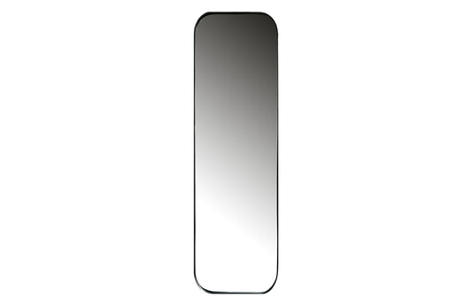 TRÄ | Doutzen - Spegel, Metall Svart 170x40cm