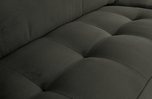 BEPUREHOME | Rodeo Classic Sofa 2,5-sits Velour Antracit