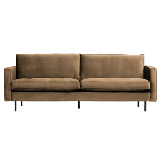 BEPUREHOME | Rodeo Classic Sofa 2,5-sits Velour Taupe