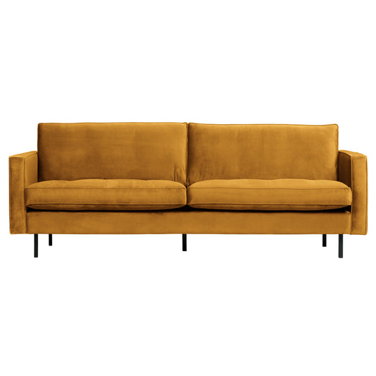 BEPUREHOME | Rodeo Classic Sofa 2,5-sits Velour Ochre