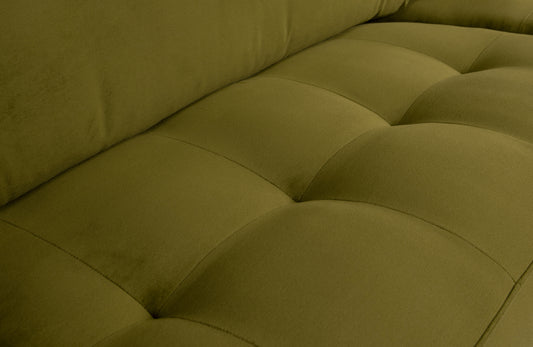 BEPUREHOME | Rodeo Classic Sofa 2,5-sits Velour Olive