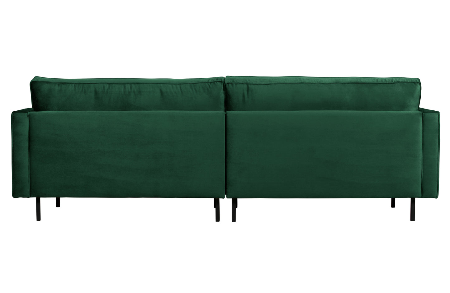 BEPUREHOME | Rodeo Classic Sofa - 3-sits soffa, Velour Green Forest