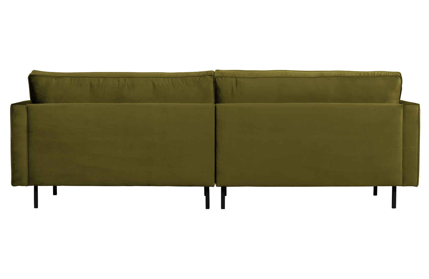 BEPUREHOME | Rodeo Classic Sofa - 3-sits soffa, Velour Olive