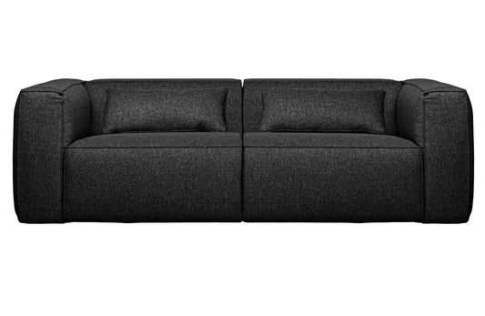 WOOOD Exklusivt | Bean 3,5-personers soffa Inkl. kuddar, mörkgrå