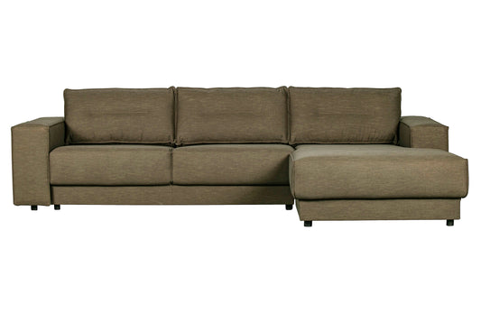 TRÄ | Randy schäslong - soffa, höger, grön