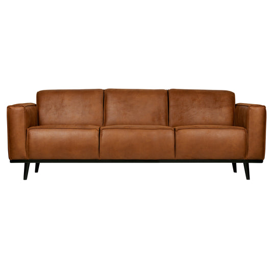 BEPUREHOME | Statement - 3-personers soffa, 230 Cm Cognac
