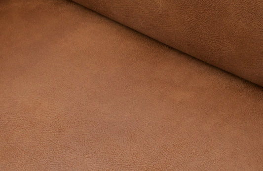 BEPUREHOME | Statement - 3-personers soffa, 230 Cm Cognac